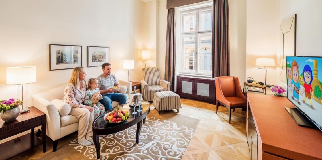 , Deluxe Suite at Mandarin Oriental Prague