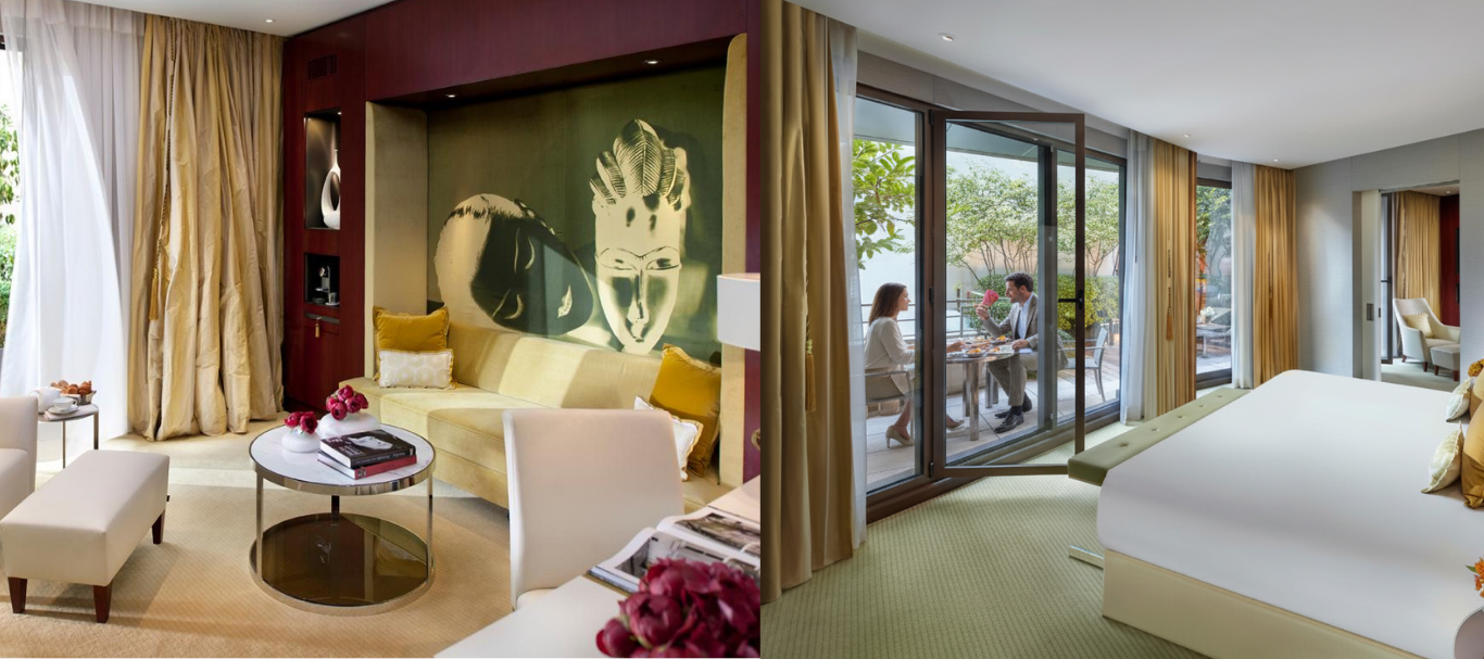 , Terrace Suite at Mandarin Oriental Paris: Garden-Front Luxury with Outdoor Charm